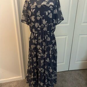 Bohme Floral Blue Dress